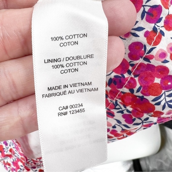 ✅ LORD & TAYLOR X LIBERTY ART FABRICS COTTON FLORAL TANK DRESS SIZE 4 - Picture 3 of 5